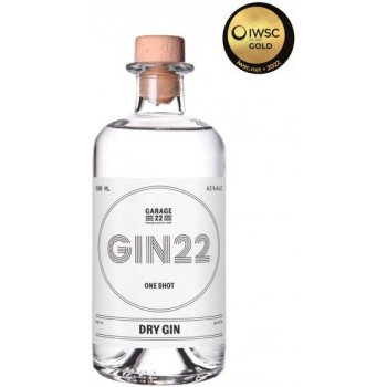 Garage 22 Pink Gin 22 42% 0,5 l (holá láhev)