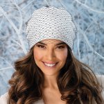 Krumlovanka dámská bílá zimní čepice Woolmark W-0877/000 – Hledejceny.cz