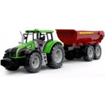 Alltoys Traktor na setrvačník s valníkem zelený – Hledejceny.cz