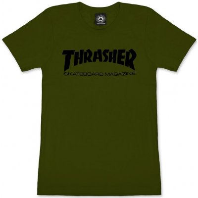 Thrasher Girls Skate Mag olive green