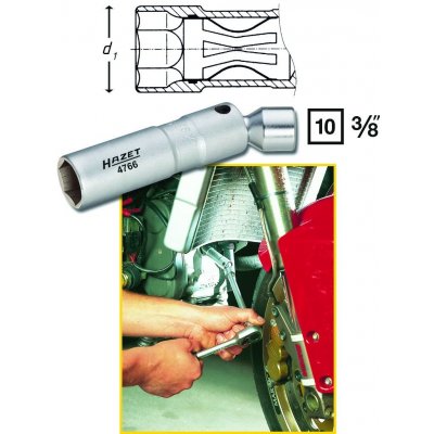 HAZET 4766 Nástrčná hlavice na zapalovací svíčky 16 mm – Zbozi.Blesk.cz