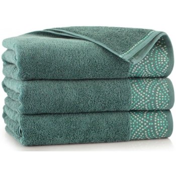 Darré ručník Fabiano egyptská bavlna smaragdová 50 x 90