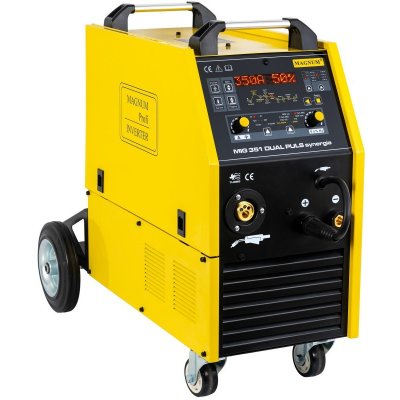 Magnum MIG 351 Dual Puls Synergic + hořák+ kabely – Hledejceny.cz