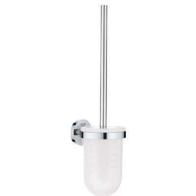 GROHE QuickFix Start WC štětka nástěnná s držákem sklo chrom 41185000 – Zboží Mobilmania