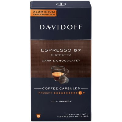Davidoff Kapsle Espresso 57 Nespresso 10 ks – Zboží Dáma