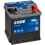 Exide Excell 12V 44Ah 400A EB440 – Sleviste.cz