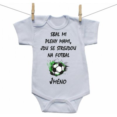 Boodyy Body s krátkým rukávem Jdu se strejdou na fotbal – Hledejceny.cz