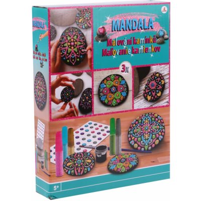 Alltoys Malování na kamínky třpytivá Mandala – Hledejceny.cz