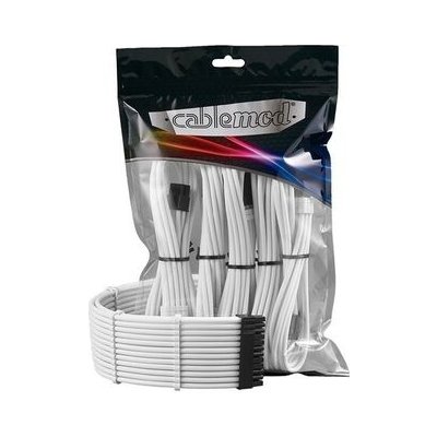 CableMod PRO ModMesh prodlužovací set / bílá CM-PCAB-16P3KIT-NKW-3PW-R – Sleviste.cz