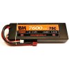 Nabíječka a baterie k RC modelům BH Power Li-pol baterie 7600 mAh 2S 75C 150C HC B