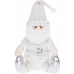 SPRINGOS Vánoční Santa Claus 43 cm bílý – Zboží Dáma