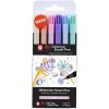 Akvarelová barva Sakura POXBR6C Koi brush pen sada štětečkových akvarelových popisovačů Sweets 6 ks