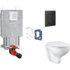 Kompletní WC sada GROHE Uniset s tlačítkem Even SANI15BB5113