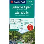 Julische Alpen, Julské Alpy, Triglav (Kompass - 064) - turistická mapa – Zboží Mobilmania