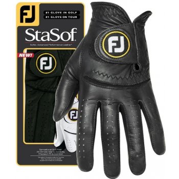 FootJoy StaSof Mens Golf Glove Černá Levá M