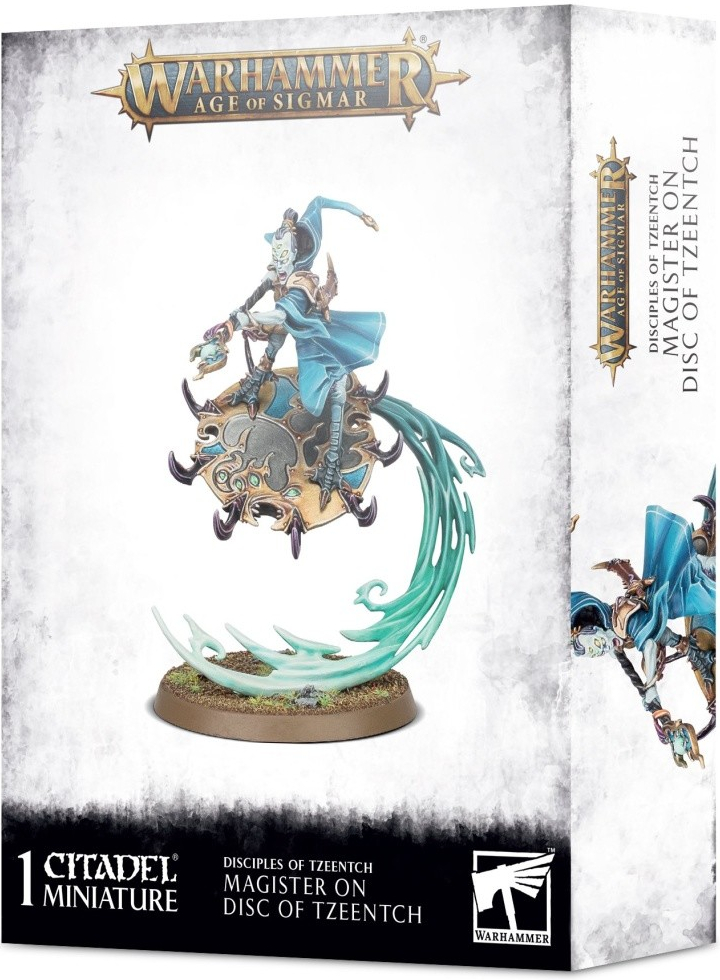 GW Warhammer : Age of Sigmar Magister on Disc of Tzeentch Warhammer Age of Sigmar