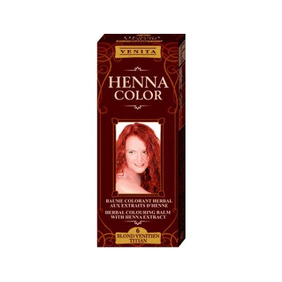 Venita Henna Color barvící balzám na vlasy 6 Titian 75 ml