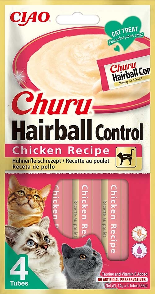 INABA Churu Hairball Chicken 4 x 14 g