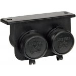 Zapalovač - zásuvka vodotěsná dvojitá 12/24V | Zboží Auto