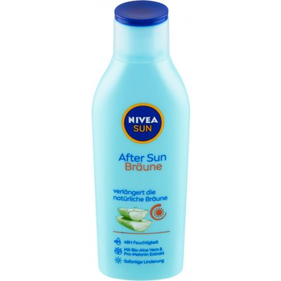 Nivea After Sun Bronze Aloe Vera zklidňující mléko po opalování 200 ml – Zboží Dáma