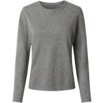 Esmara dámské triko s dlouhými rukávy šedá – Zboží Mobilmania