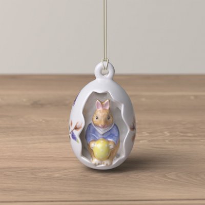 Villeroy & Boch Bunny Tales velikonoční závěsná dekorace, zajíček Max ve vajíčku – Hledejceny.cz