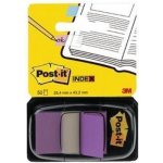 3M POSTIT Samolepicí záložky se zásobníkem, fialová, 25 x 43 mm, 50 listů, 3M POSTIT 7000144933 ,balení 50 ks – Hledejceny.cz