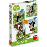 Dino Baby set Krtek na Louce 3,5 a 4 dílků – Zboží Dáma