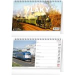 NOTIQUE stolní Vlaky 23,1 × 14,5 cm 2027 – Hledejceny.cz