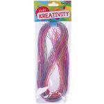 Teddies Zaplétací provázky bužírky barevné 105cm v sáčku – Zboží Mobilmania