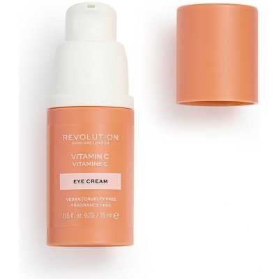 Makeup Revolution Skincare Vitamin C Brightening oční krém 15 ml – Zboží Mobilmania