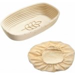 Westmark GmbH Sada ošatky oválné na kynutí KLAS 34 x 20,5 x 8 cm a plátna – Hledejceny.cz