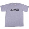 Army a lovecké tričko a košile Tričko Armáda U.S. krátký rukáv Soffe s nápisem šedé