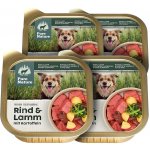 Pure Nature Dog Adult Hovězí a Jehněčí 4 x 150 g – Sleviste.cz