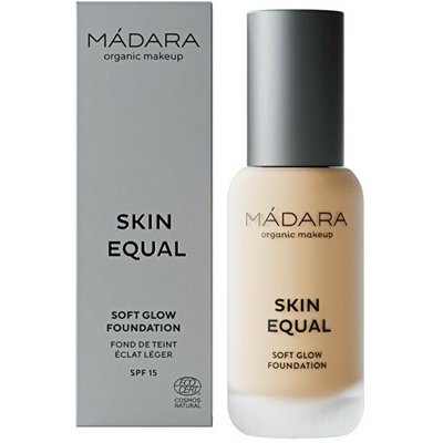 Mádara skin equal foundation Rozjasňující make-up pro přirozený vzhled SPF15 20 Ivory 30 ml