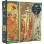 SEASONS 1900 1000PC JIGSAW PUZZLE MUCHA PAPERBLANKS – Zboží Dáma