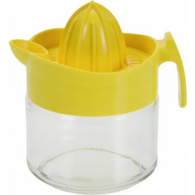 Excellent Houseware Lis na citrusy s nádobou, žlutý žlutý – Zboží Mobilmania