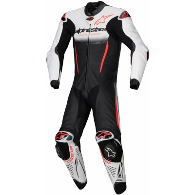jednodílná kombinéza Alpinestars GP-R7 TECH-AIR bílá/černá/červená – Zboží Mobilmania