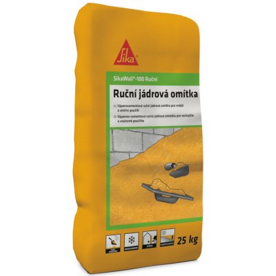 Sika Jádrová omítka SikaWall® -100 (25 kg) – Zboží Mobilmania