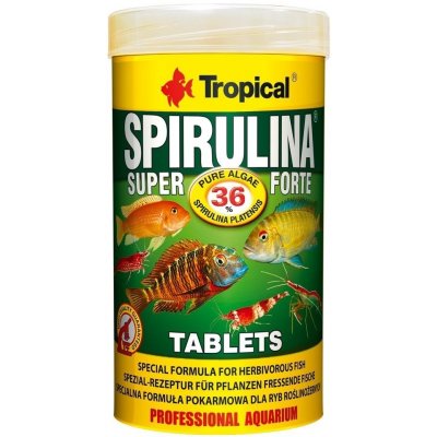 Tropical Super Spirulina Forte Tablets 250 ml, 150 g – Zboží Mobilmania