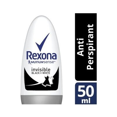 Rexona Invisible Black + White roll-on 50 ml – Zbozi.Blesk.cz