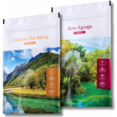 Energy Raw Aguaje caps 120 kapslí + Organic Sea Berry powder 100 g – Zbozi.Blesk.cz