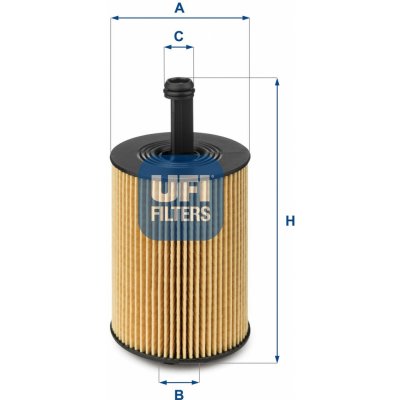 Olejový filtr UFI 25.023.00