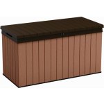 Keter DARWIN 570L 142,5 x 65,3 x 78,2 cm hnědý 17211696 – Zbozi.Blesk.cz