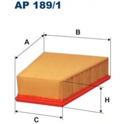 FILTRON Vzduchový filtr AP 189/1 – Hledejceny.cz