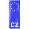 Avisa Samolepka modrý EU proužek s označením CZ (89 x 33 mm) -
