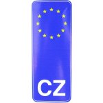 Avisa Samolepka modrý EU proužek s označením CZ (89 x 33 mm) - – Zboží Mobilmania
