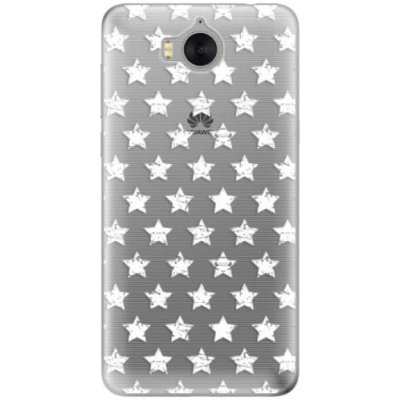 iSaprio Stars Pattern Huawei Y5 2017/Huawei Y6 2017 bílé – Hledejceny.cz