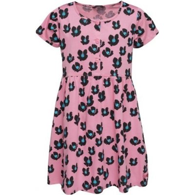 Lewro Mikaela dívčí šaty s krátkým rukávem růžová – Zboží Dáma