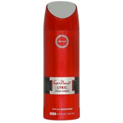 Armaf Tres Nuit Lyric deospray 200 ml – Hledejceny.cz